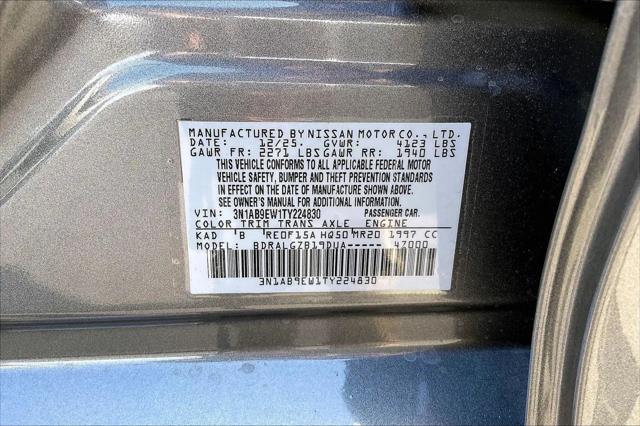 2026 Nissan Sentra SL