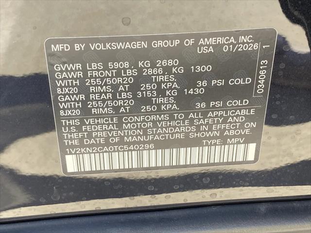 2026 Volkswagen Atlas SE with Technology