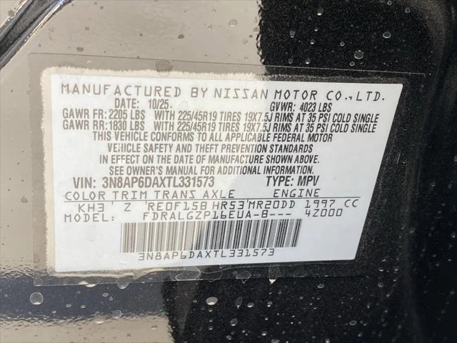 2026 Nissan Kicks SR