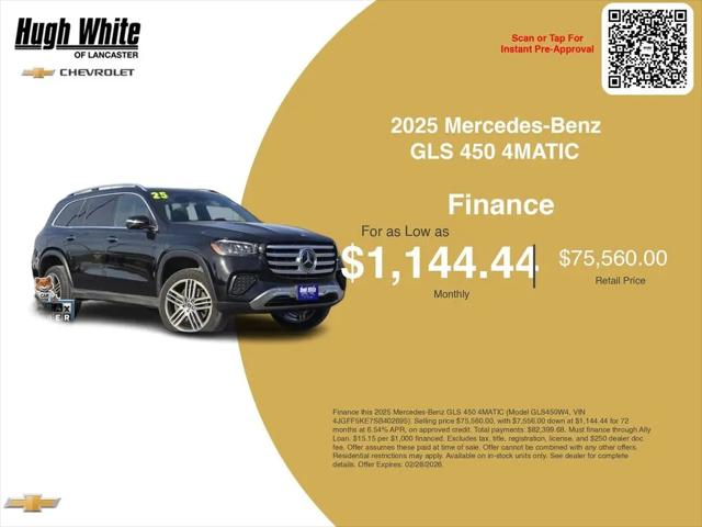 2025 Mercedes-Benz GLS GLS 450 4MATIC