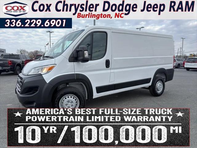 2026 Ram ProMaster Cargo Van Tradesman Low Roof 136 WB w/Pass Seat for sale in Burlington, NC