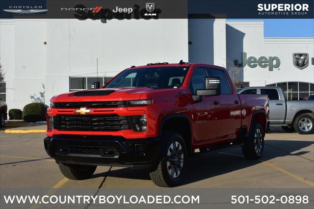 2025 Chevrolet Silverado 2500HD 4WD Crew Cab Standard Bed Custom 2025 Chevrolet Silverado 2500HD 4WD Crew Cab Standard Bed Custom