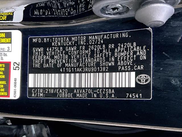 2024 Toyota Camry SE