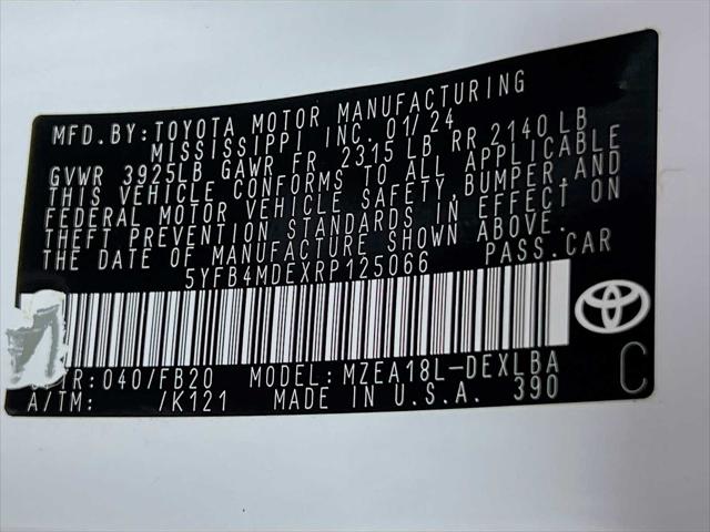 2024 Toyota Corolla LE