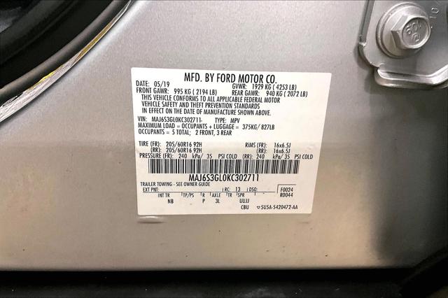 2019 Ford EcoSport SE