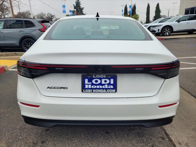 2025 Honda Accord Sedan SE