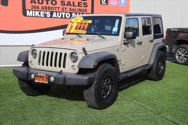 2017 Jeep Wrangler Unlimited Sport 4x4