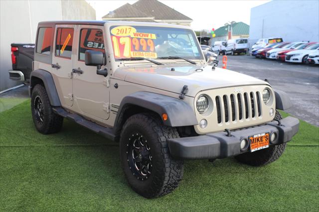 2017 Jeep Wrangler Unlimited Sport 4x4