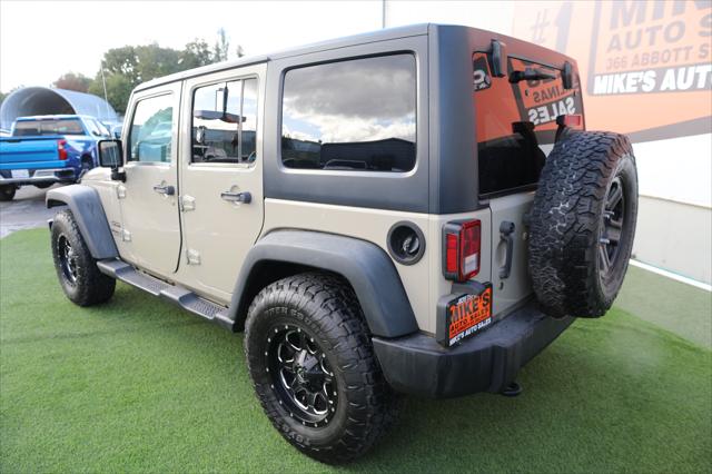 2017 Jeep Wrangler Unlimited Sport 4x4