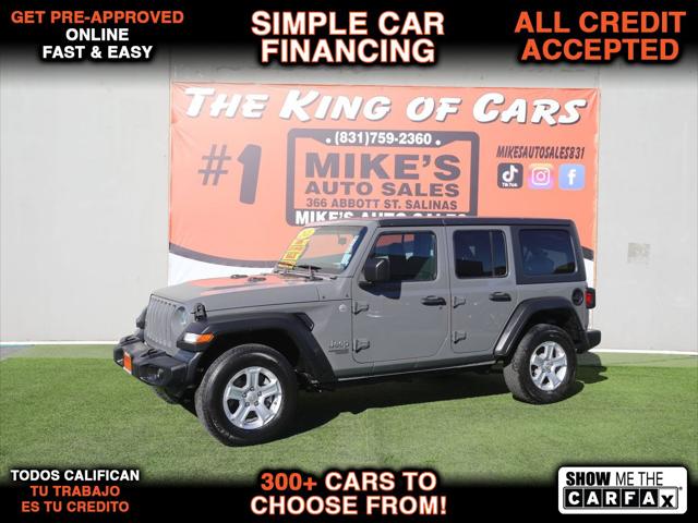 2021 Jeep Wrangler Sport S 4x4 for sale in Salinas, CA