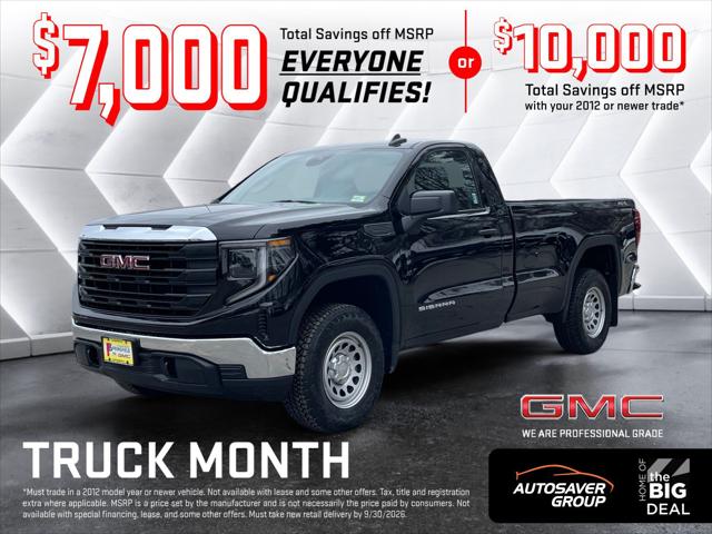 2026 GMC Sierra 1500 Regular Cab, Long Bed, Pro, 4WD for sale in North Springfield, VT