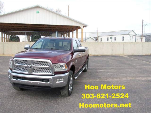 2018 Ram 3500 Laramie Crew Cab 4x4 8' Box for sale in Kiowa, CO
