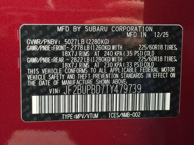 2026 Subaru Outback Premium