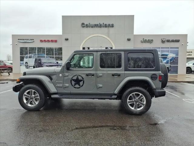 2021 Jeep Wrangler Unlimited Sahara for sale in Columbiana, OH