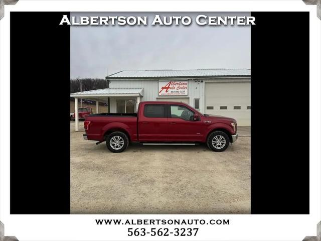 2015 Ford F-150 LARIAT for sale in SPILLVILLE, IA