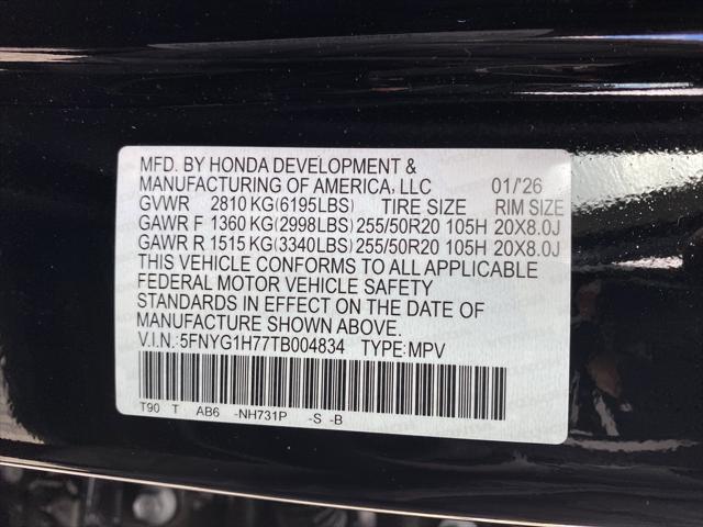 2026 Honda Pilot Touring