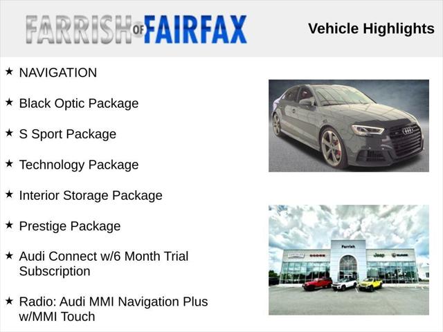 2019 Audi S3 2.0T Premium Plus