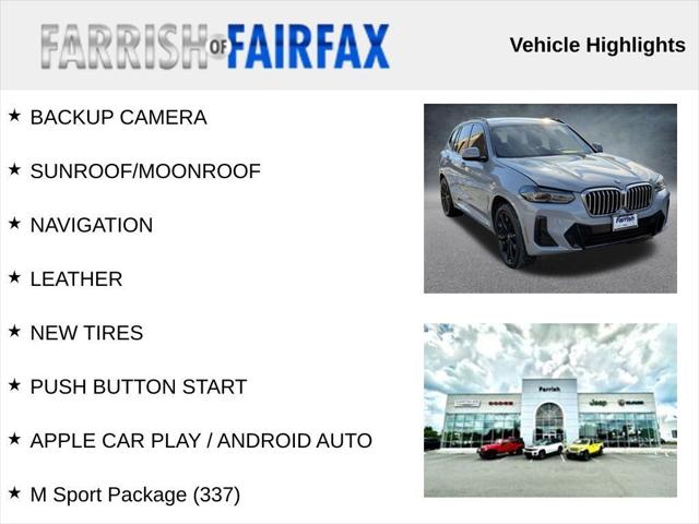 2022 BMW X3 xDrive30i