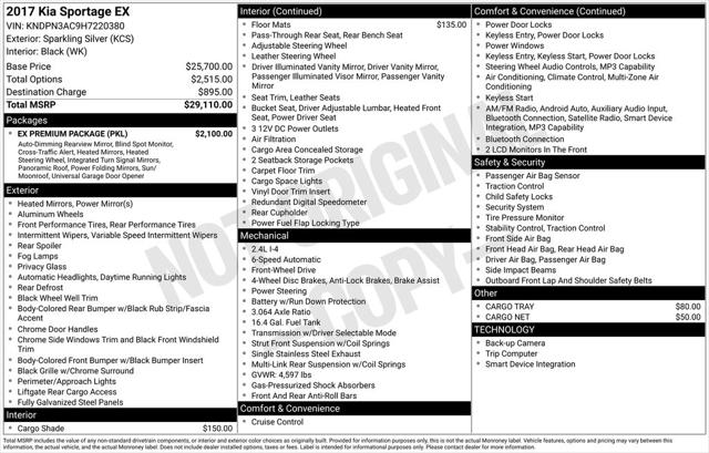 2017 Kia Sportage EX
