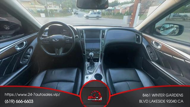 2018 INFINITI Q50 3.0t LUXE