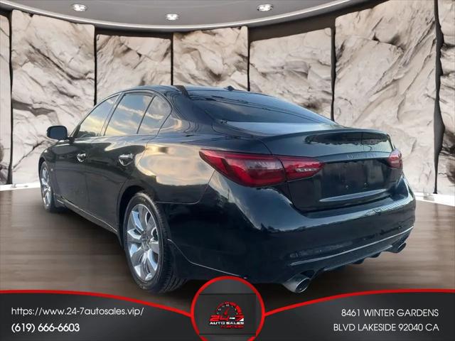 2018 INFINITI Q50 3.0t LUXE