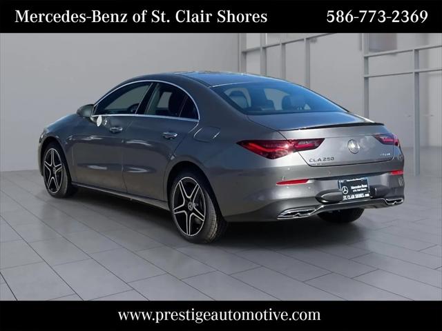 2026 Mercedes-Benz CLA 250 4MATIC