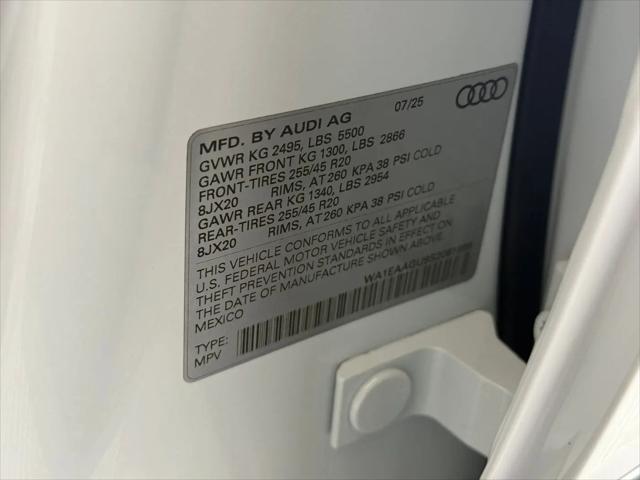 2025 Audi Q5 Premium Plus TFSI quattro S tronic
