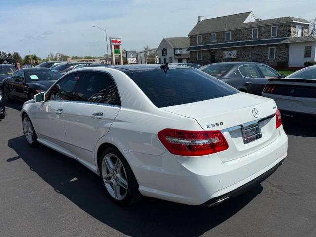 2013 Mercedes-Benz E-CLASS E 550 4MATIC