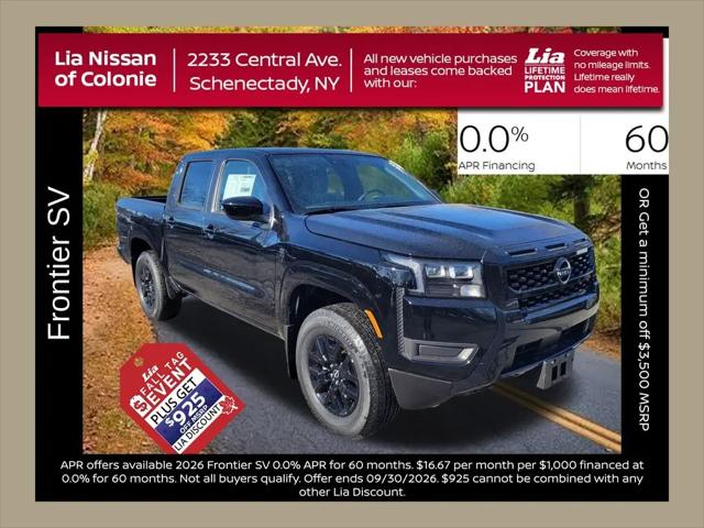 2026 Nissan Frontier Crew Cab SV 4x4 for sale in Schenectady, NY