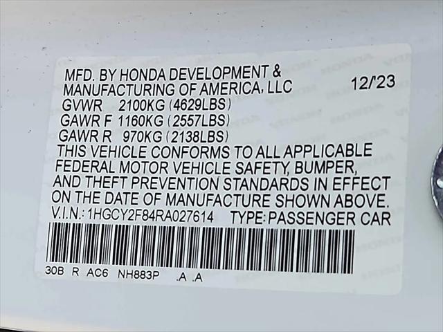 2024 Honda Accord Hybrid Touring