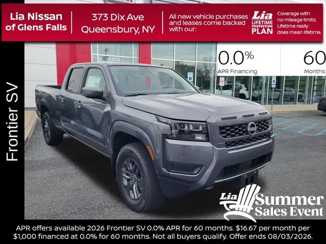 2026 Nissan Frontier Crew Cab Long Bed SV 4x4 for sale in Queensbury, NY