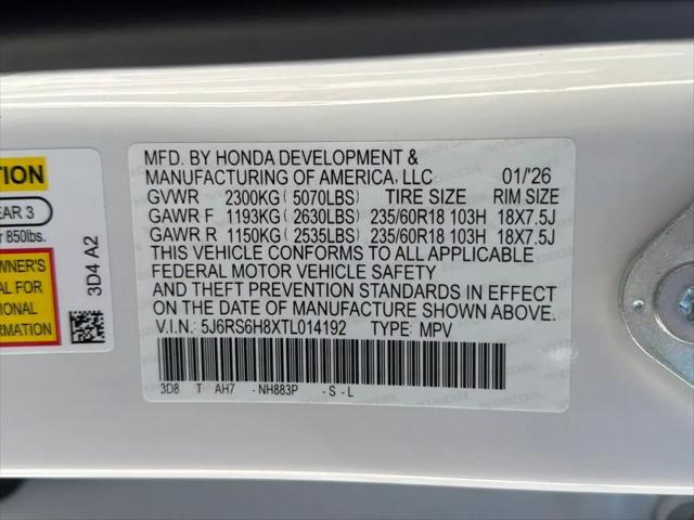 2026 Honda CR-V Hybrid AWD Sport-L