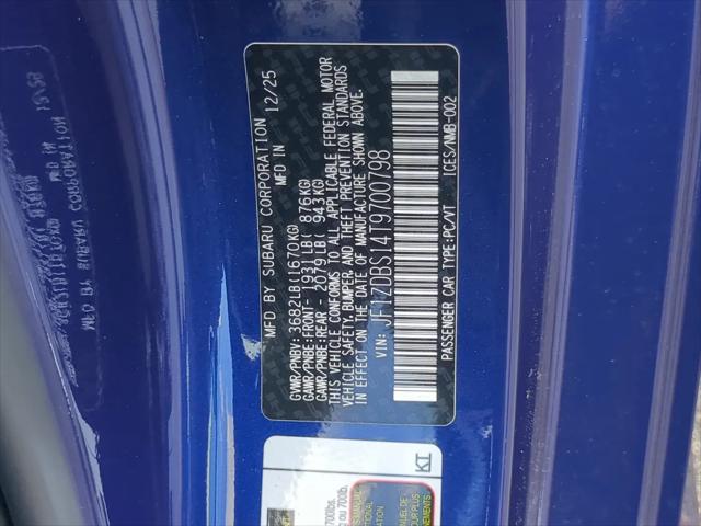 2026 Subaru BRZ tS