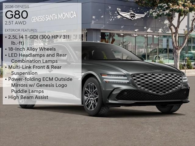 2026 Genesis G80 2.5T AWD