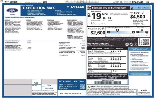 2026 Ford Expedition Max Active MAX