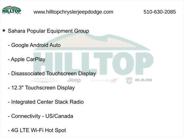 2026 Jeep Wrangler 4-Door Sahara 4x4