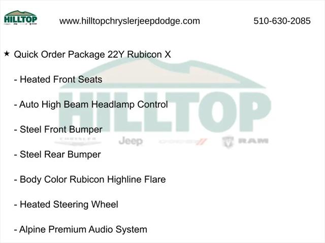 2026 Jeep Wrangler Rubicon X