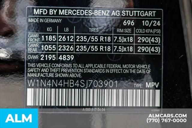 2025 Mercedes-Benz GLA-CLASS 4MATIC