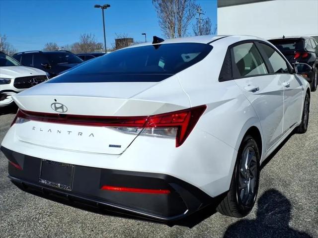 2026 Hyundai Elantra Hybrid Blue