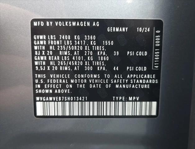 2025 Volkswagen ID. Buzz Pro S