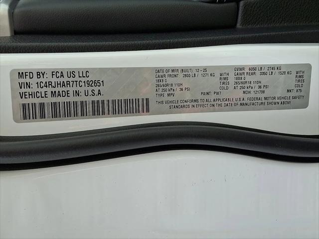 2026 Jeep Grand Cherokee Altitude 4x4