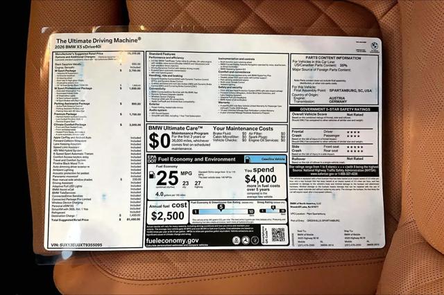 2026 BMW X5 sDrive40i