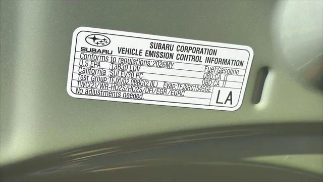 2026 Subaru Impreza Sport