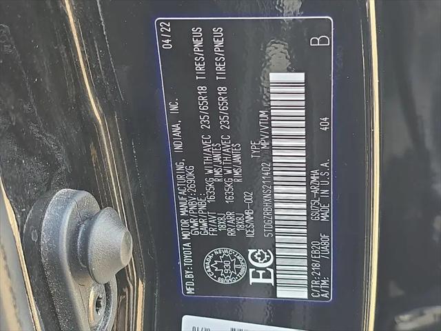 2022 Toyota Highlander XLE