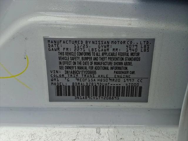 2026 Nissan Sentra SV