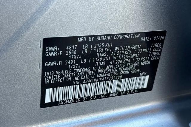 2026 Subaru Crosstrek Wilderness