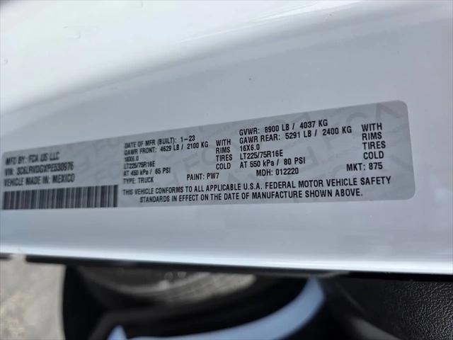 2023 Ram ProMaster 2500 Cargo Van High Roof 159" WB