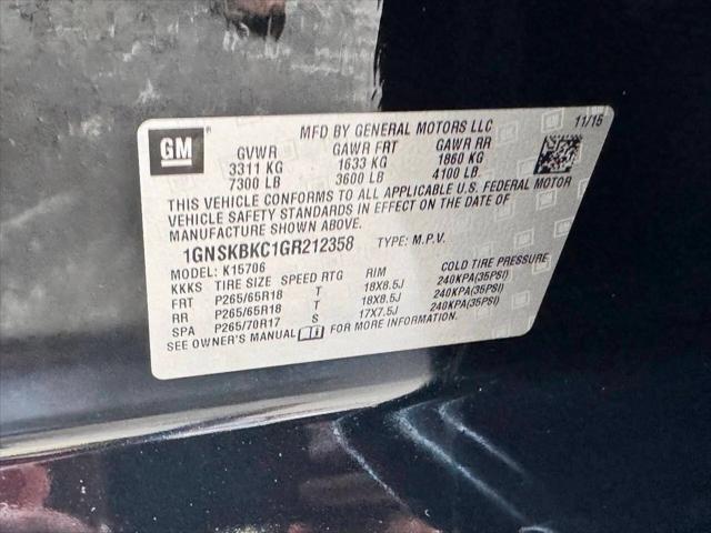 2016 Chevrolet Tahoe LT