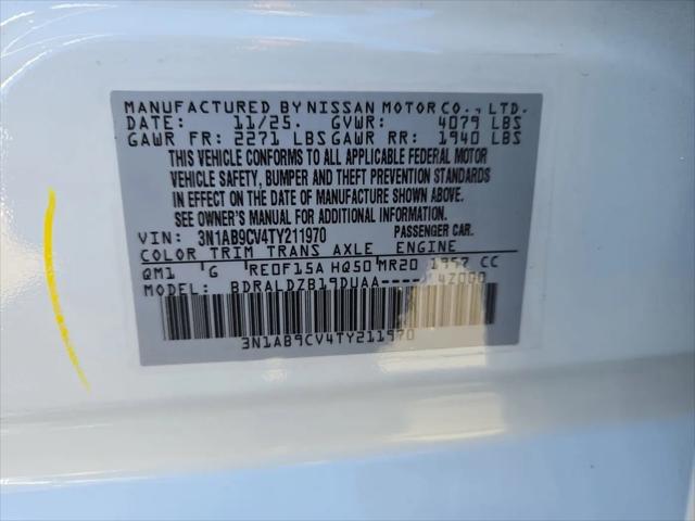2026 Nissan Sentra SV