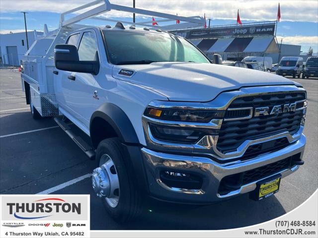 2026 RAM 5500 Chassis RAM 5500 TRADESMAN CHASSIS CREW CAB 4X4 84 CA
